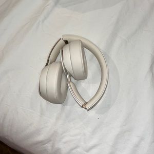 Cream Beats over the ears headphones!
